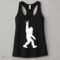 Bigfoot Rock And Roll For Sasquatch Believers Women's Tank Top thumb 3