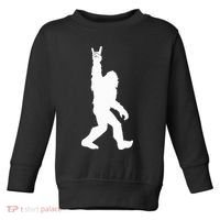 Bigfoot Rock And Roll For Sasquatch Believers Toddler Sweatshirt thumb 0