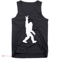 Bigfoot Rock And Roll For Sasquatch Believers Tank Top thumb 0