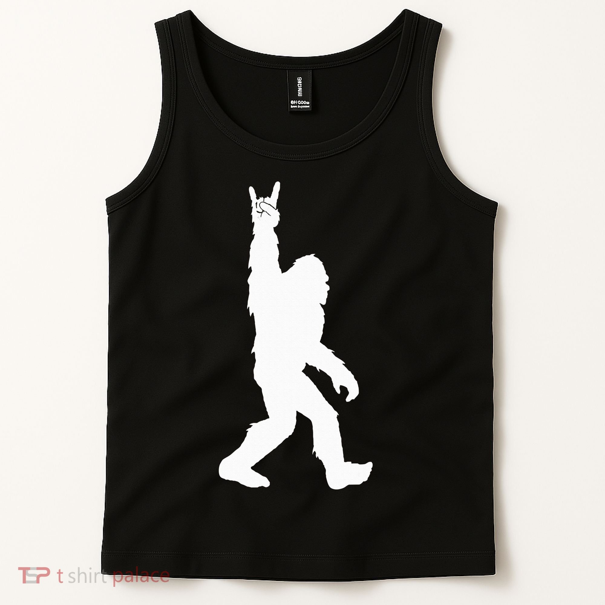 Bigfoot Rock And Roll For Sasquatch Believers Tank Top