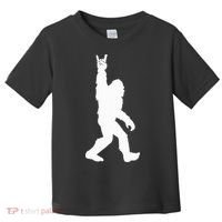 Bigfoot Rock And Roll For Sasquatch Believers Toddler T-Shirt thumb 0