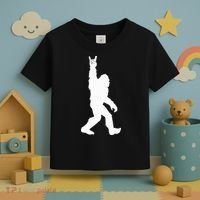 Bigfoot Rock And Roll For Sasquatch Believers Toddler T-Shirt thumb 3