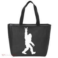 Bigfoot Rock And Roll For Sasquatch Believers Tote Bag thumb 0