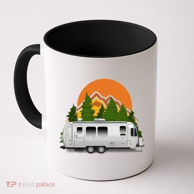 Beautiful Retro Airstream Camping Trailer Tee Dults Gift Coffee Mug