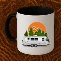 Beautiful Retro Airstream Camping Trailer Tee Dults Gift Coffee Mug thumb 2