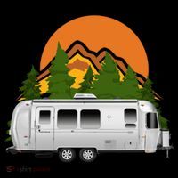 Beautiful Retro Airstream Camping Trailer Tee Dults Gift Coffee Mug thumb 5
