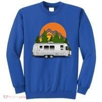 Beautiful Retro Airstream Camping Trailer Tee Dults Gift Sweatshirt thumb 0