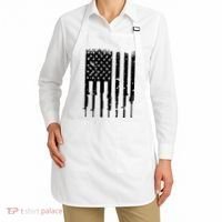 Bullet Riddled American Rifle Flag Apron thumb 2