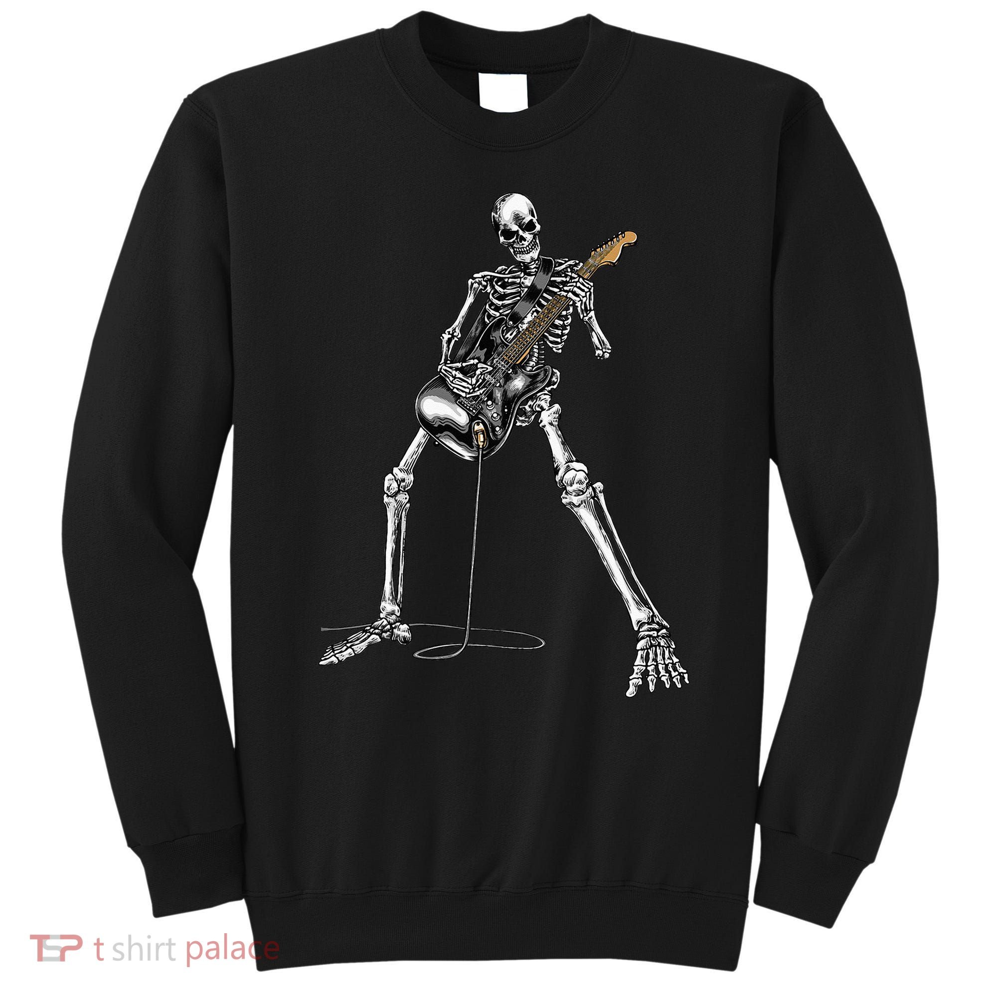 Band Rock And Roll Guitar For Men Band Sweatshirt