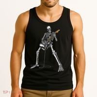Band Rock And Roll Guitar For Men Band Tank Top thumb 3