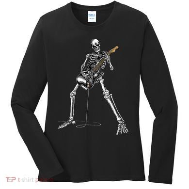 Band Rock And Roll Guitar For Men Band Women's Long Sleeve Shirt