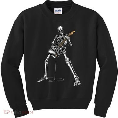 Band Rock And Roll Guitar For Men Band Kids Sweatshirt