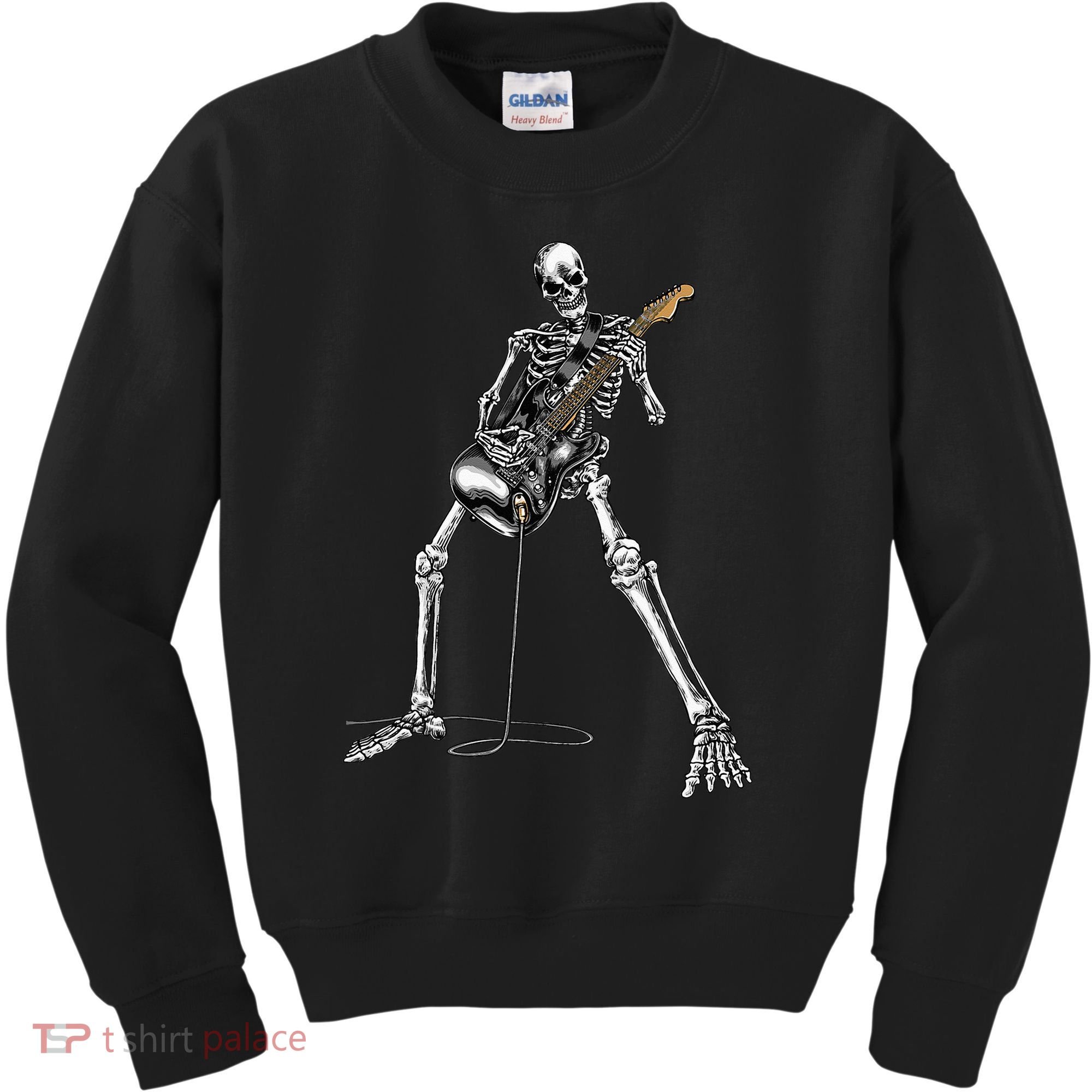 Band Rock And Roll Guitar For Men Band Kids Sweatshirt