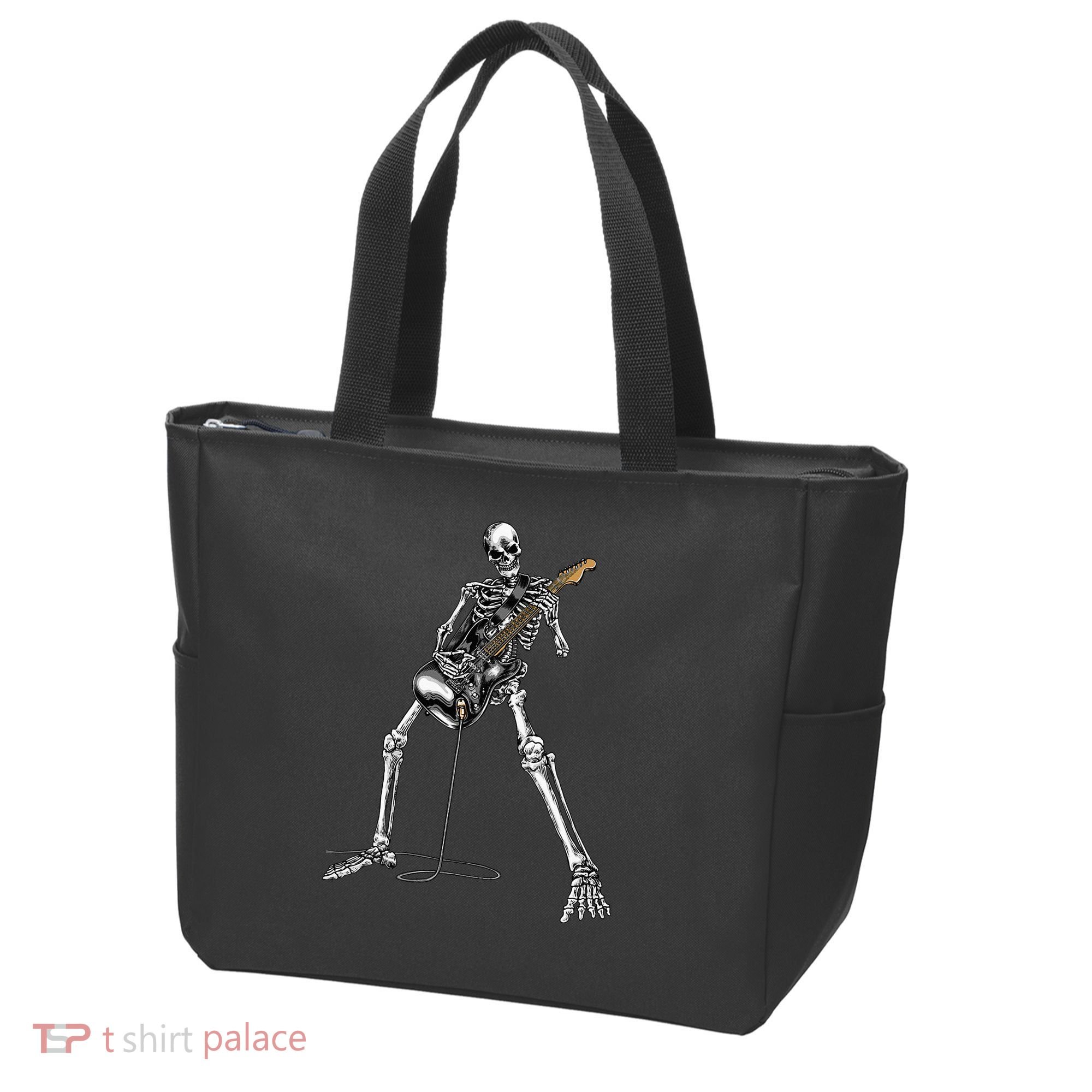 Band Rock And Roll Guitar For Men Band Tote Bag