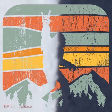 Bigfoot Rock and Roll Retro Mountain Sunset Sasquatch Gift Sport-Tek Competitor United Soccer Jersey