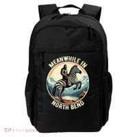 Bigfoot Riding A Zebra Meanwhile In North Bend Backpack thumb 0