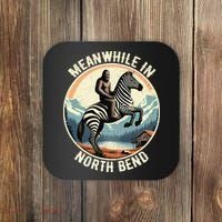 Bigfoot Riding A Zebra Meanwhile In North Bend Coaster thumb 0