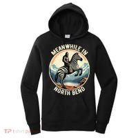 Bigfoot Riding A Zebra Meanwhile In North Bend Women's Hoodie thumb 0