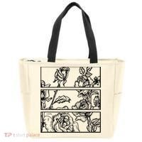 Black Roses Aesthetic Clothing Soft Grunge Clothes Goth Punk Tote Bag thumb 0