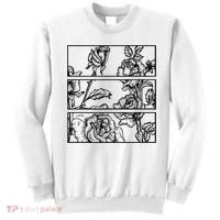 Black Roses Aesthetic Clothing Soft Grunge Clothes Goth Punk Sweatshirt thumb 0
