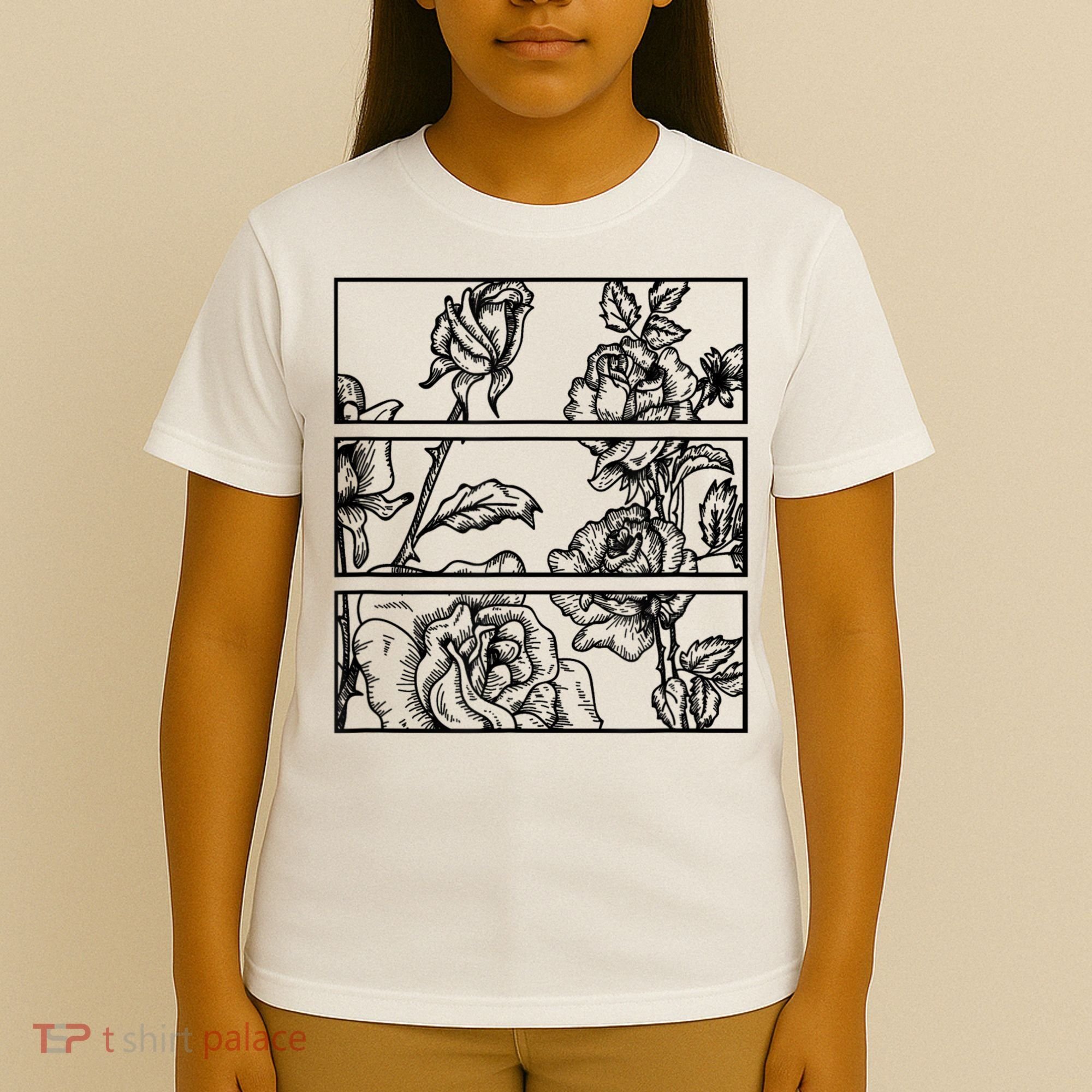 Black Roses Aesthetic Clothing Soft Grunge Clothes Goth Punk T-Shirt