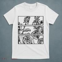 Black Roses Aesthetic Clothing Soft Grunge Clothes Goth Punk T-Shirt thumb 5