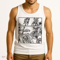 Black Roses Aesthetic Clothing Soft Grunge Clothes Goth Punk Tank Top thumb 3