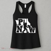 Bigfoot Rock And Roll Silhouette Pacific Northwest Sasquatch Women's Tank Top thumb 3
