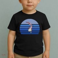 Blue Retro Axolotl Mexican Salamander Gift Lover Toddler T-Shirt thumb 2