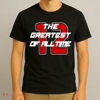 Brady 12 GOAT The Greatest Of All Time T-Shirt thumb 3