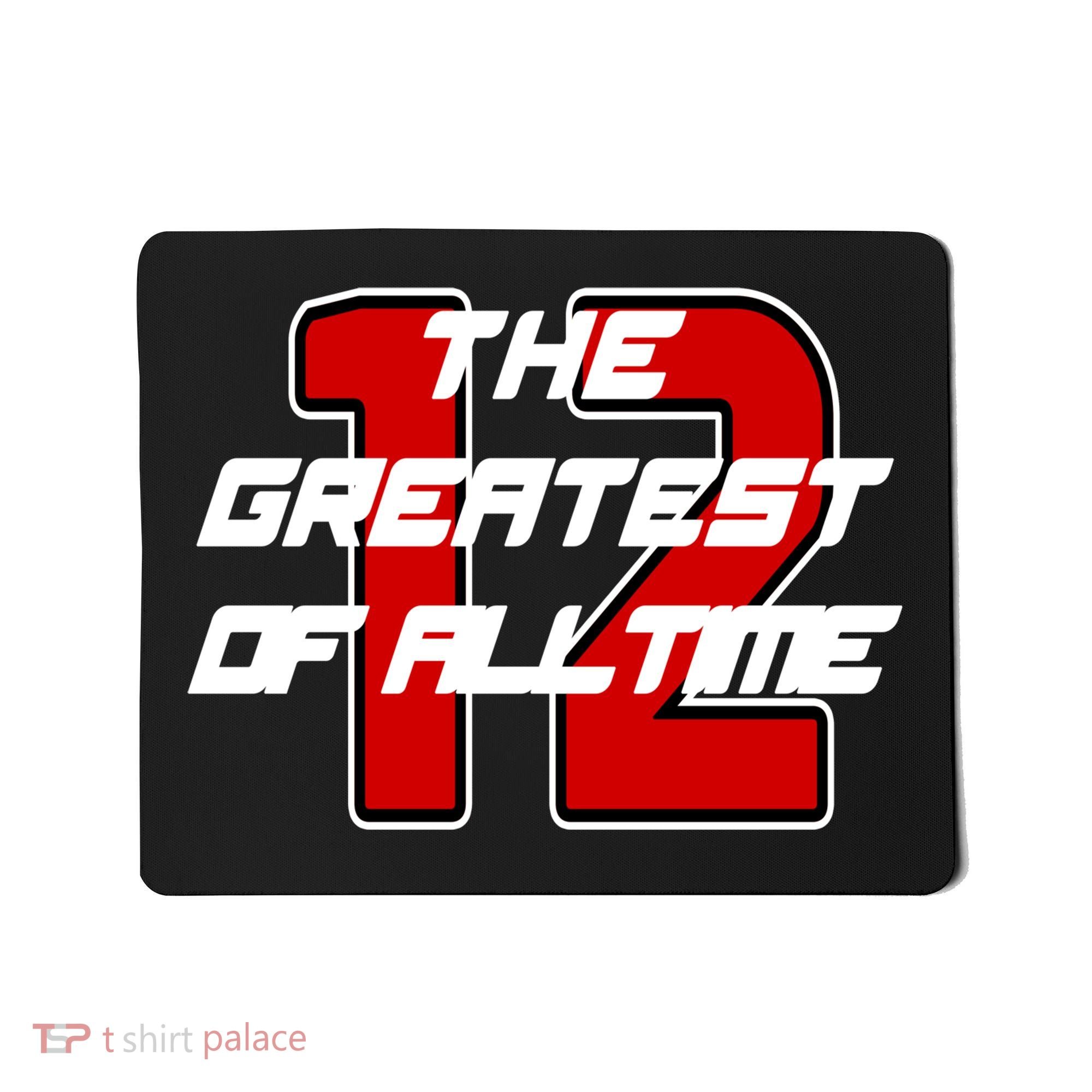 Brady 12 GOAT The Greatest Of All Time Mousepad