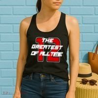 Brady 12 GOAT The Greatest Of All Time Women's Tank Top thumb 2