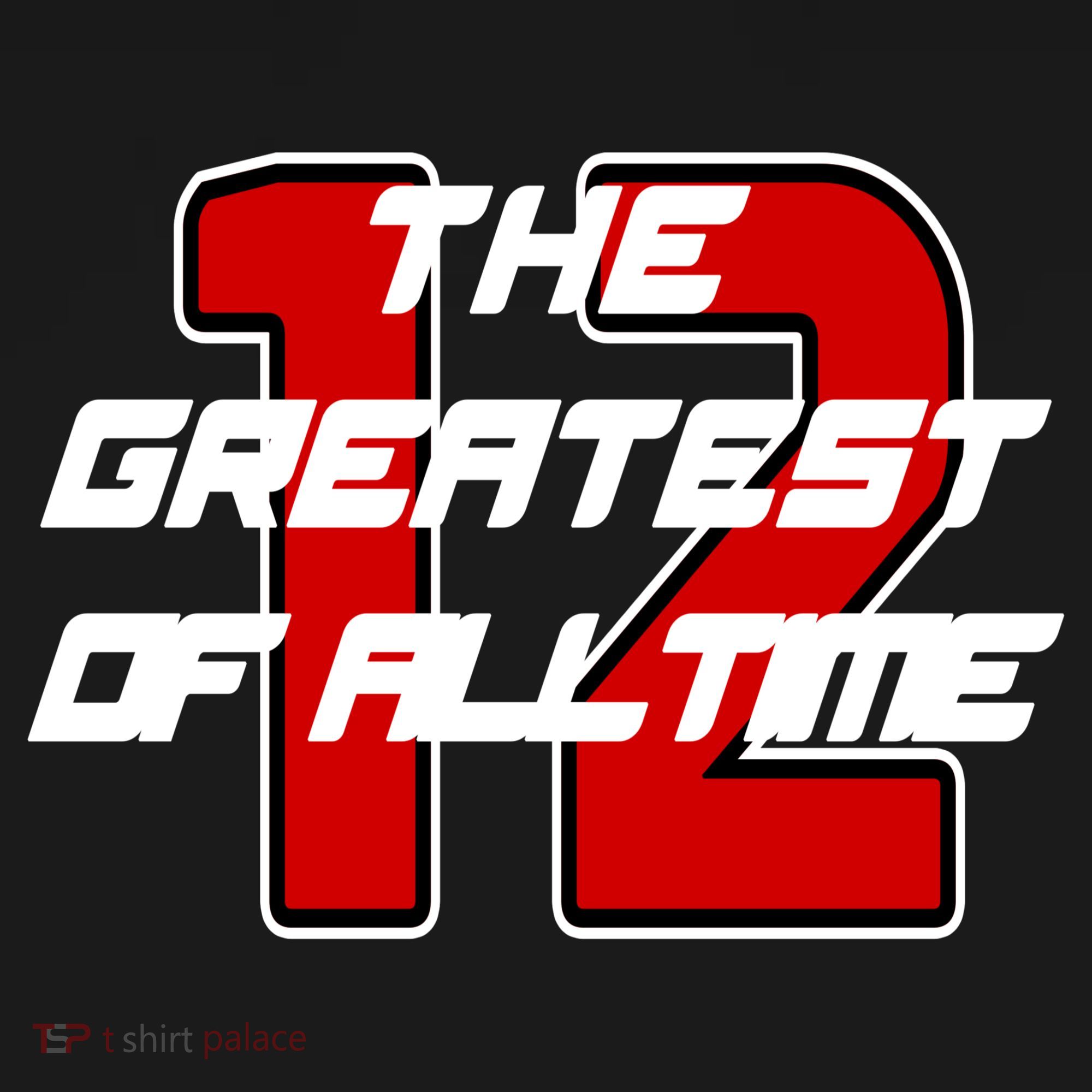 Brady 12 GOAT The Greatest Of All Time Women's Tank Top