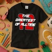 Brady 12 GOAT The Greatest Of All Time Kids T-Shirt thumb 3