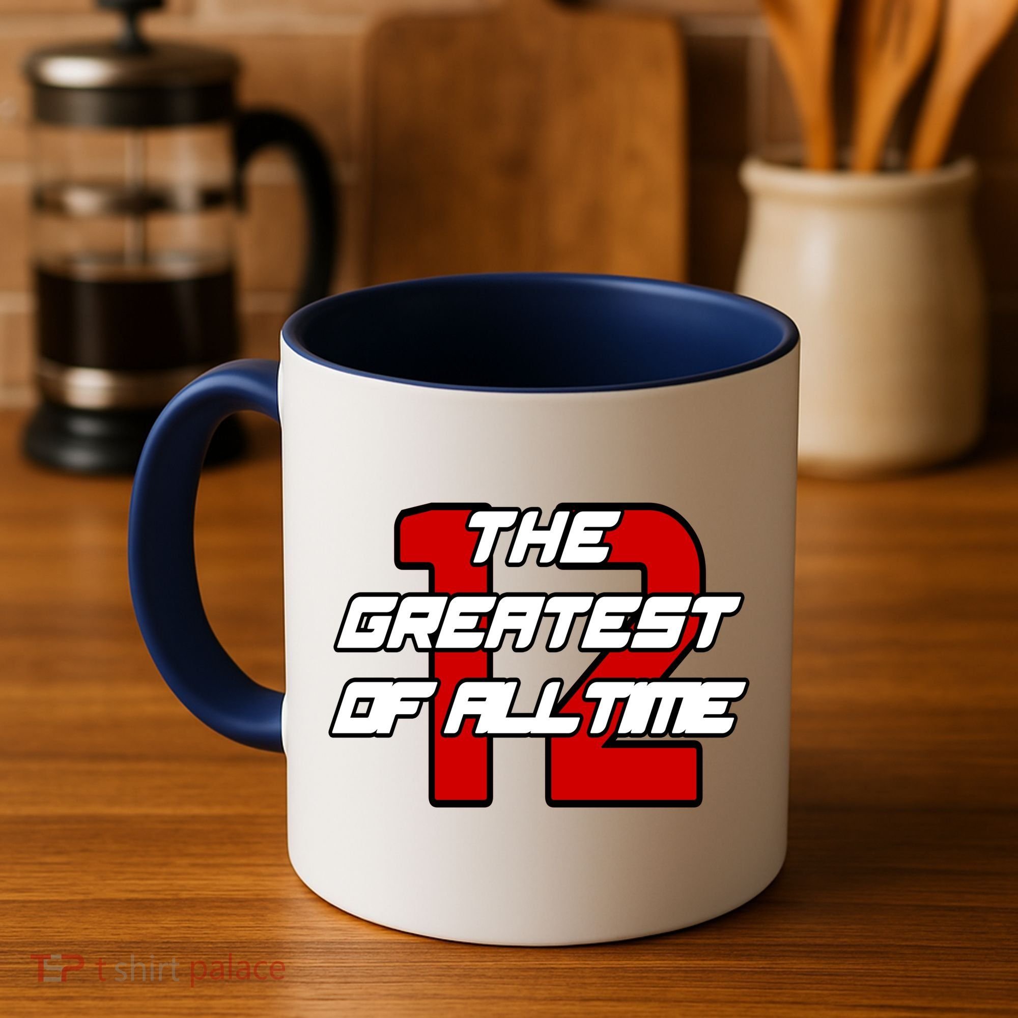 Brady 12 GOAT The Greatest Of All Time Coffee Mug