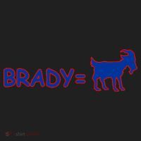 Brady Equals The Goat New England Women's Sweatshirt thumb 2
