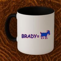 Brady Equals The Goat New England Coffee Mug thumb 2