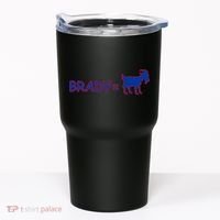Brady Equals The Goat New England Tumbler thumb 0