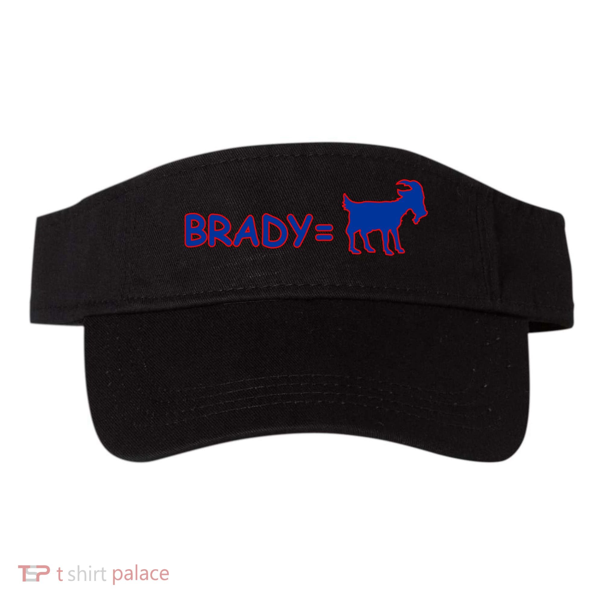 Brady Equals The Goat New England Visor