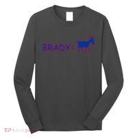 Brady Equals The Goat New England Long Sleeve Shirt thumb 0