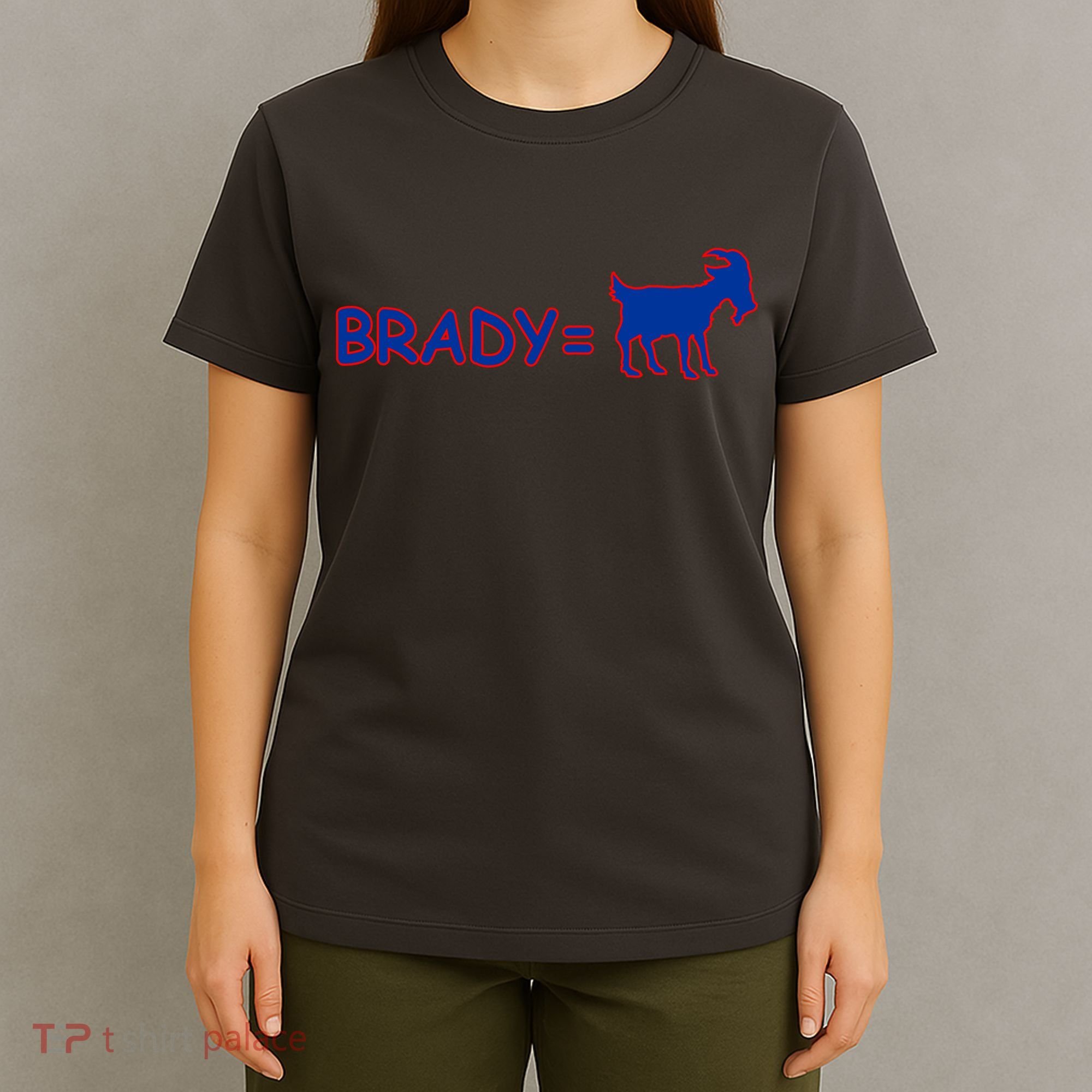 Brady Equals The Goat New England T-Shirt