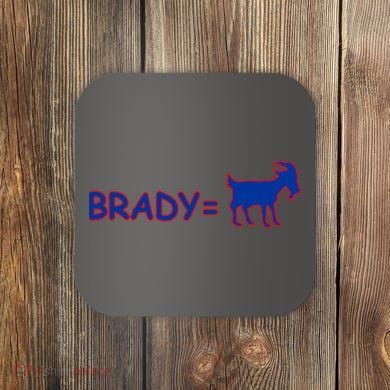 Brady Equals The Goat New England Coaster