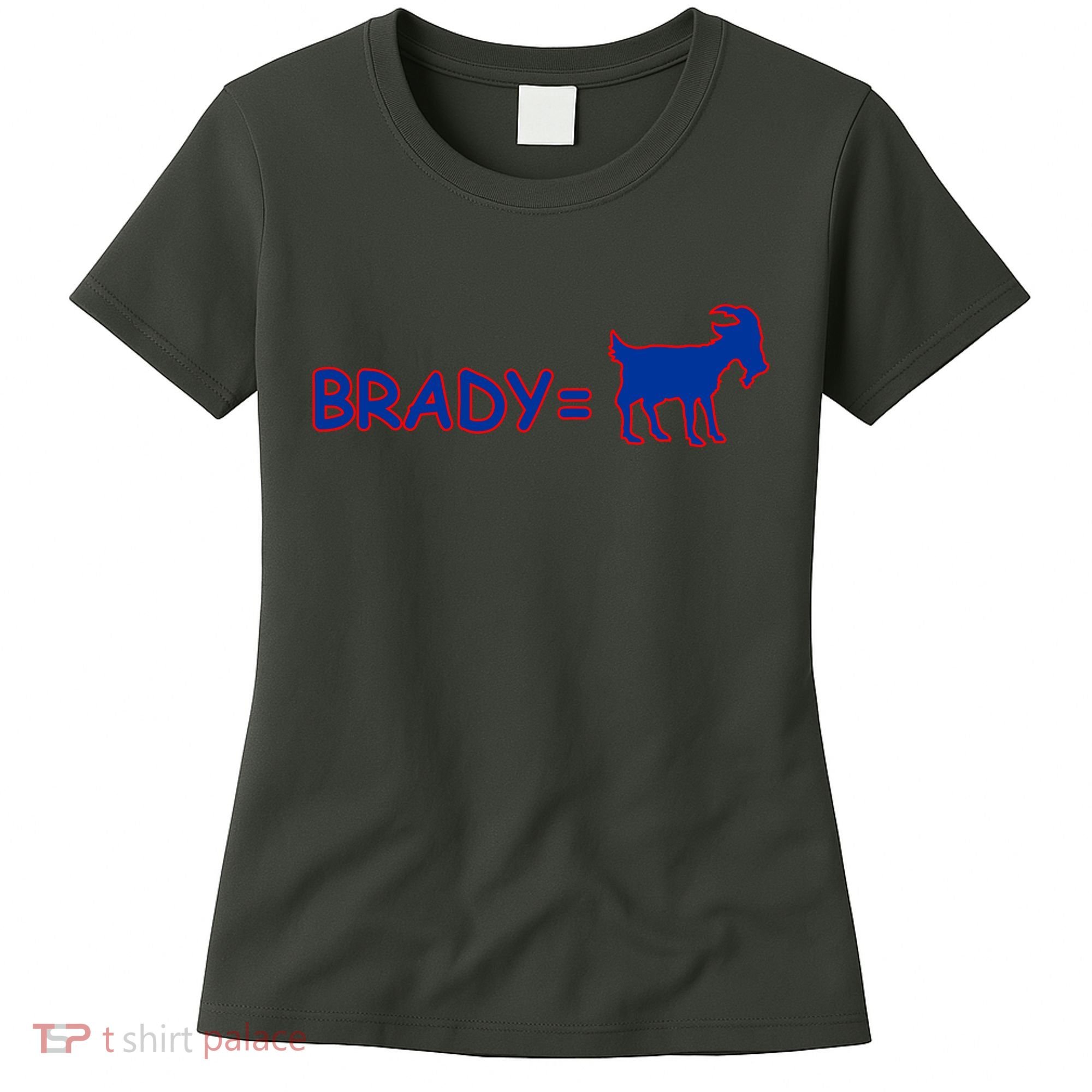 Brady Equals The Goat New England Women's T-Shirt