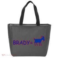 Brady Equals The Goat New England Tote Bag thumb 0
