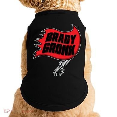 Brady Gronk Tampa Bay Flag Doggie Tank