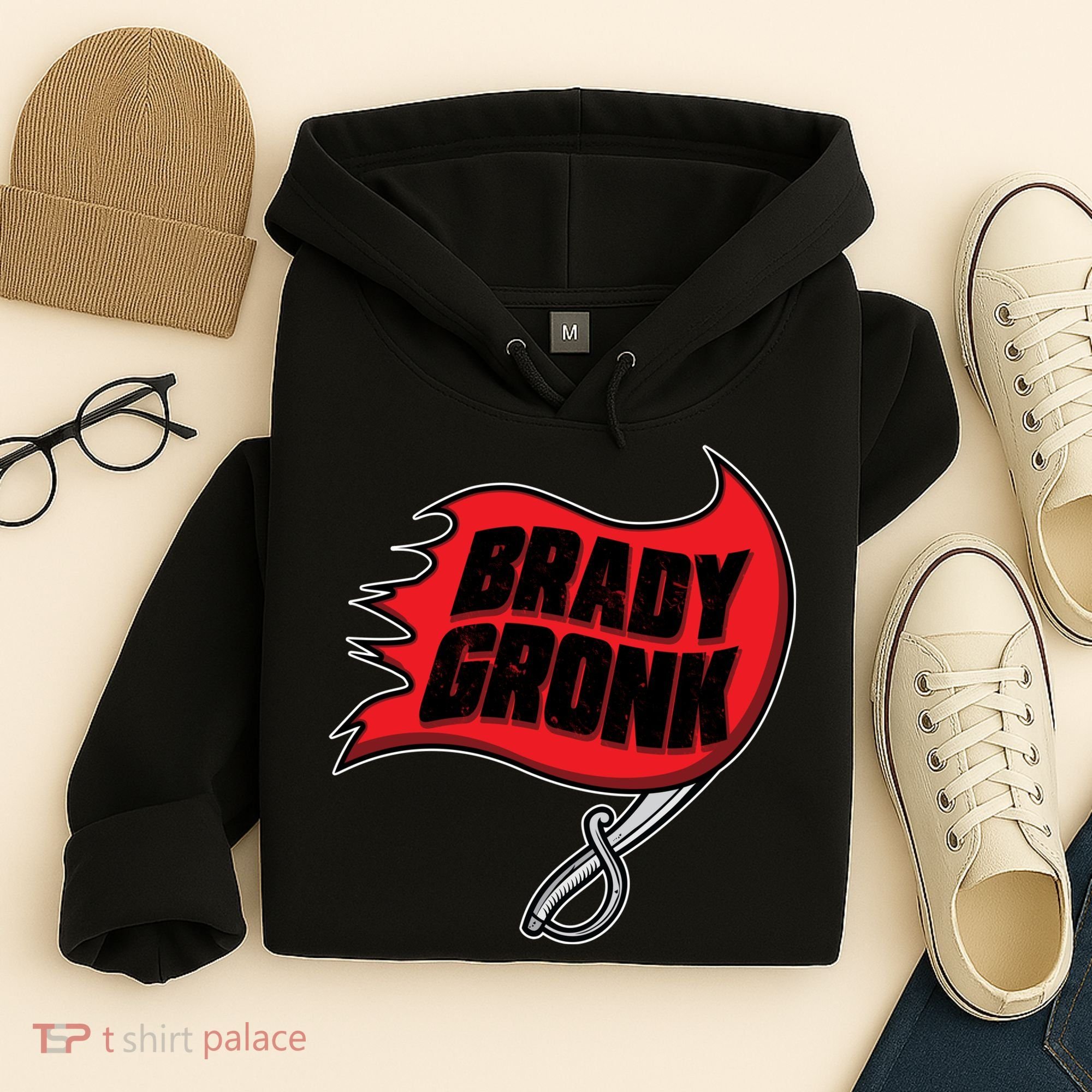 Brady Gronk Tampa Bay Flag Hoodie