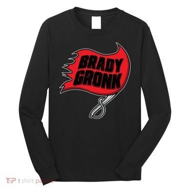 Brady Gronk Tampa Bay Flag Long Sleeve Shirt