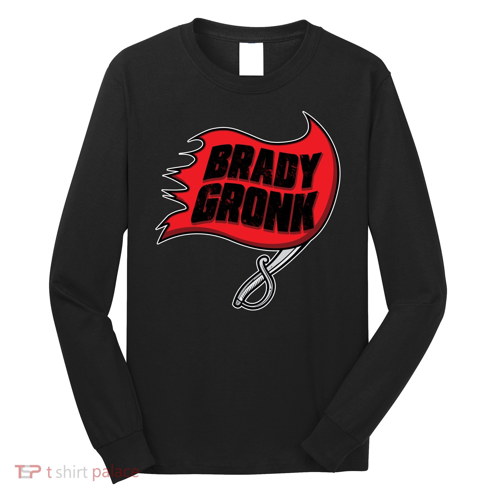 Brady Gronk Tampa Bay Flag Long Sleeve Shirt