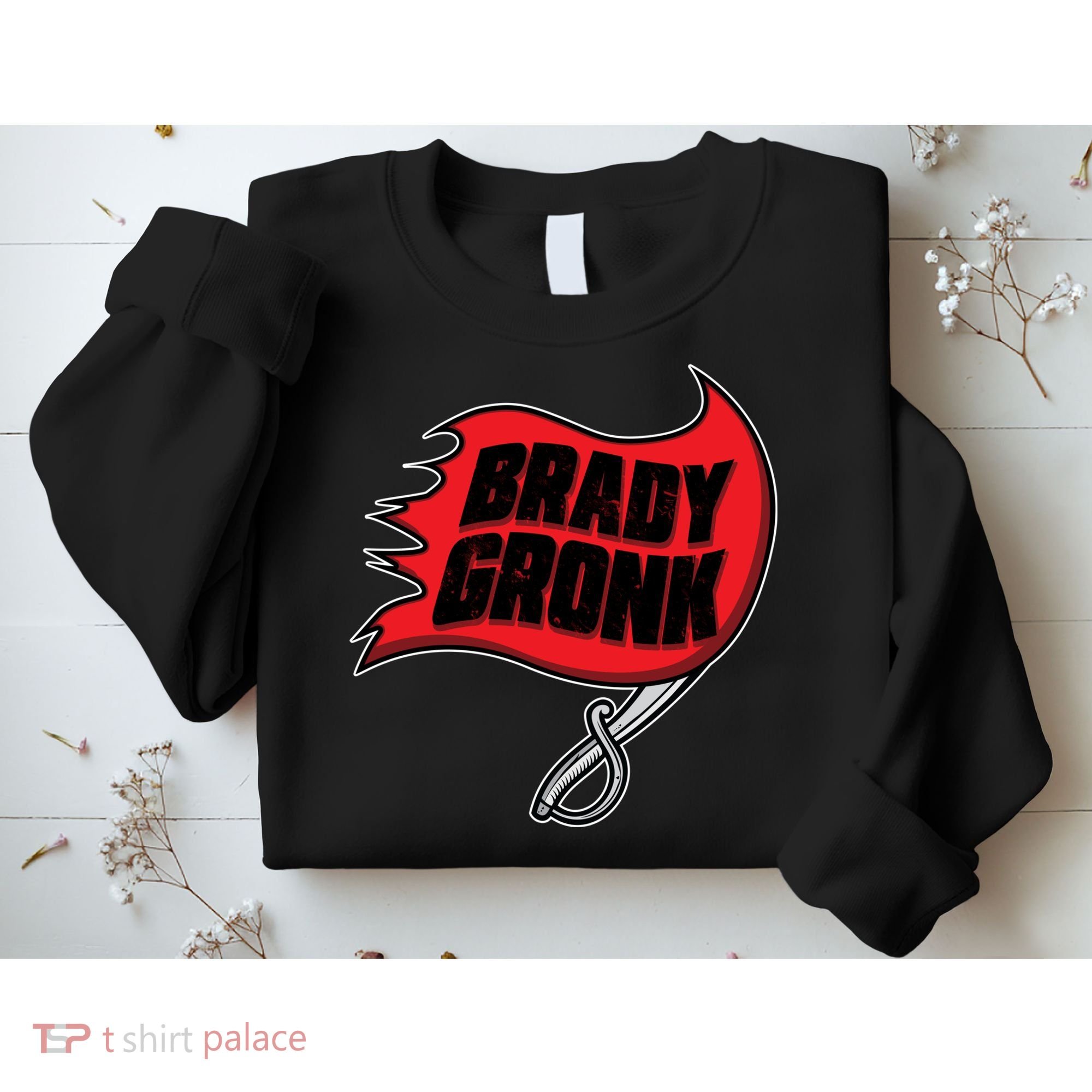 Brady Gronk Tampa Bay Flag Sweatshirt