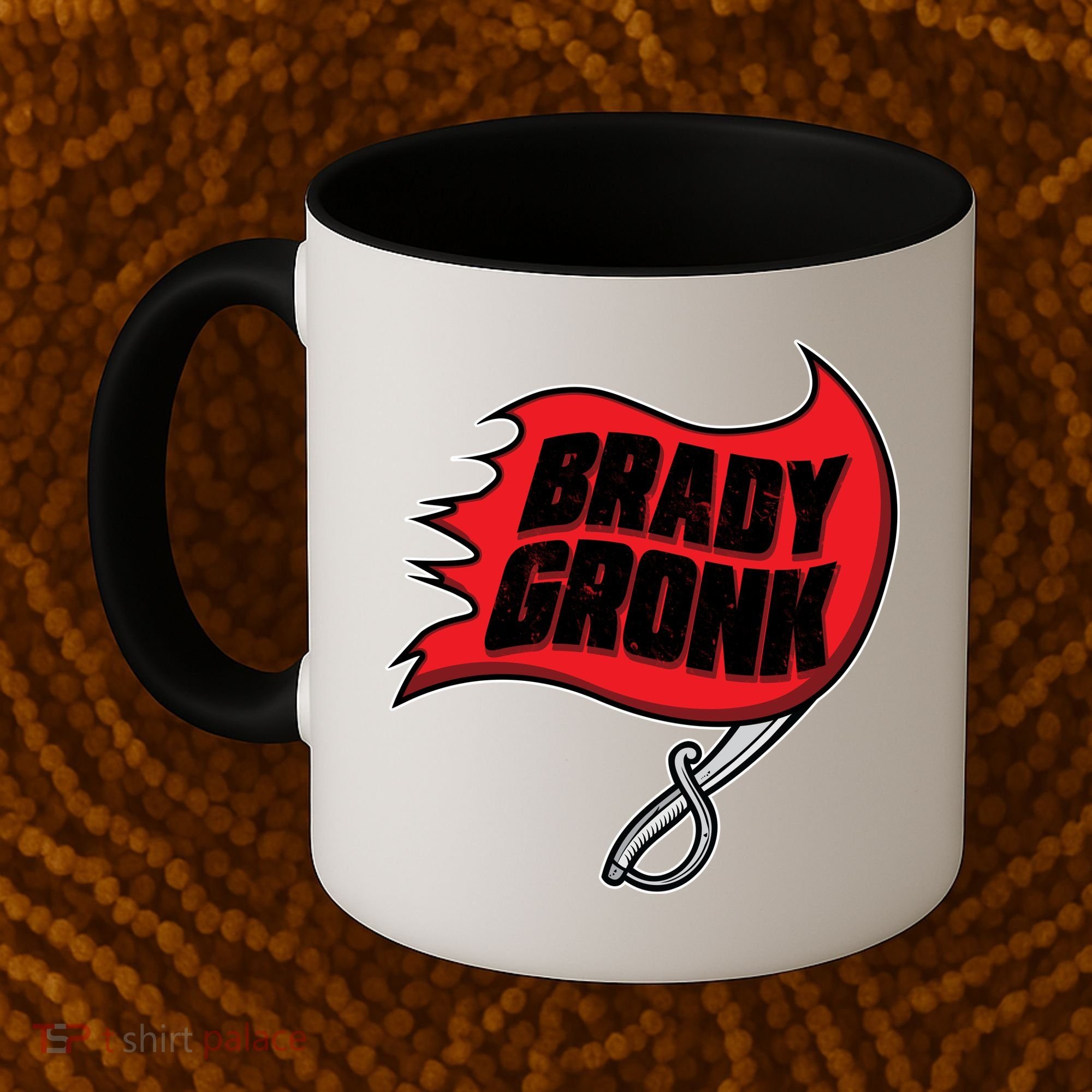 Brady Gronk Tampa Bay Flag Coffee Mug